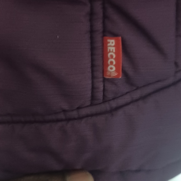 Great condition, purple and pink girl size 10 winter Jacket - Picture 9 of 12